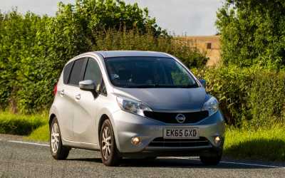 Wynajem samochodu, Nissan Note 1,2 l 5-osobowy do wynajęcia w Protaras, Ayia Napa
