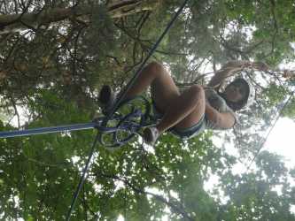 Wycieczka fakultatywna, Park linowy