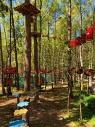 Wycieczka fakultatywna, Park linowy