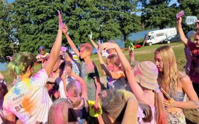 Obóz młodzieżowy, Piecki - kolonia "Mazurski Mixer" Mazurskie Chaty, 10 dni 10-14 lat